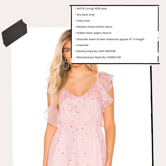 Lovers + Friends dress 💕 - Picture 4 of 5